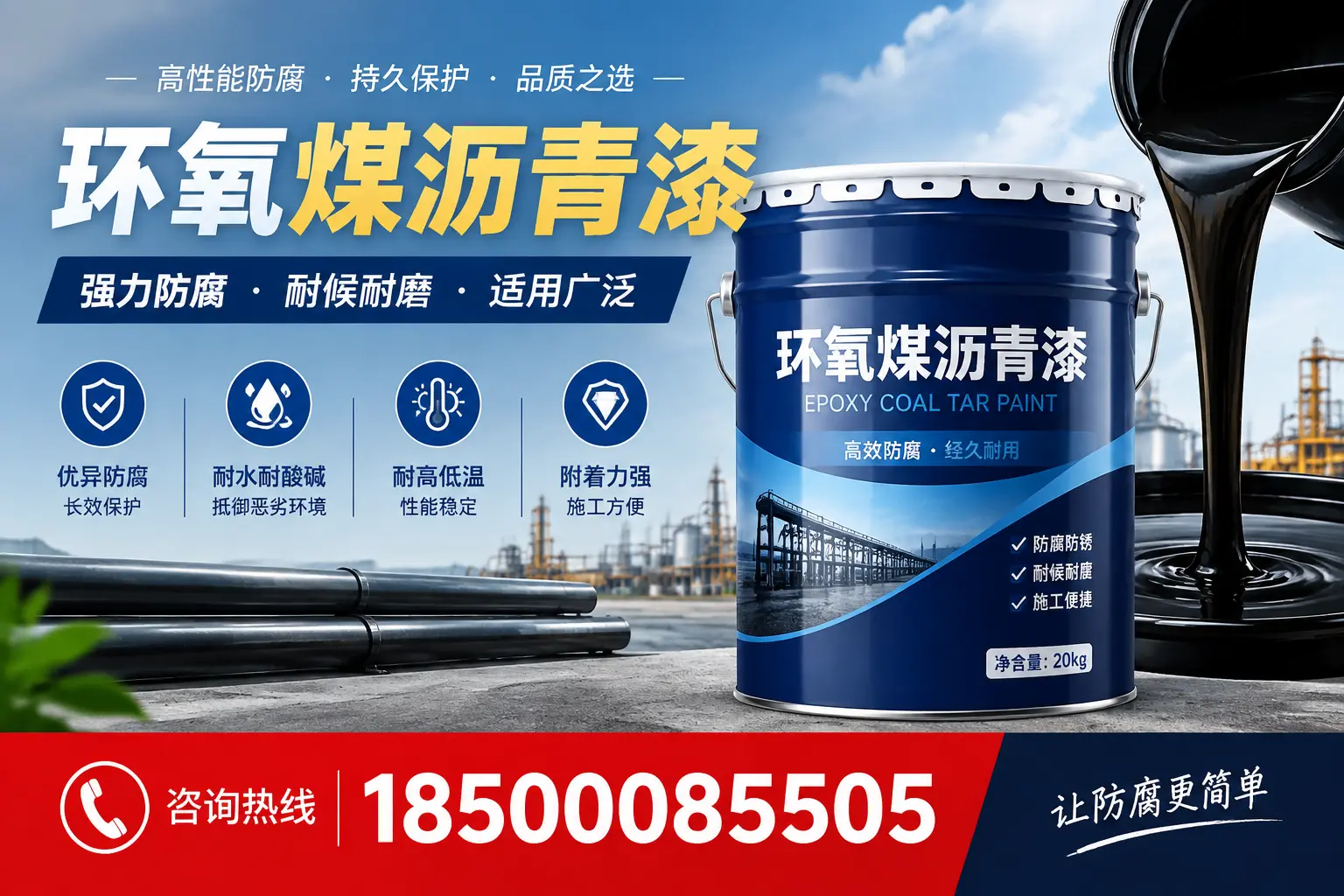 环氧煤沥青漆在不同气候条件下的表现分析，襄阳适用性